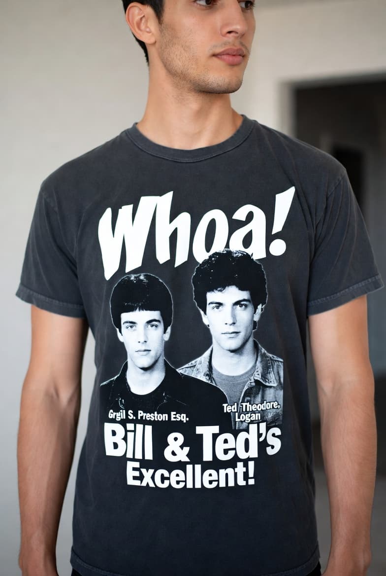 "Whoa" - Bill & Ted Quote Shirt
